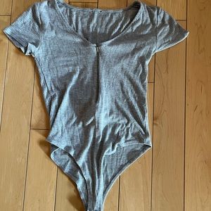 Grey bodysuit | XS
